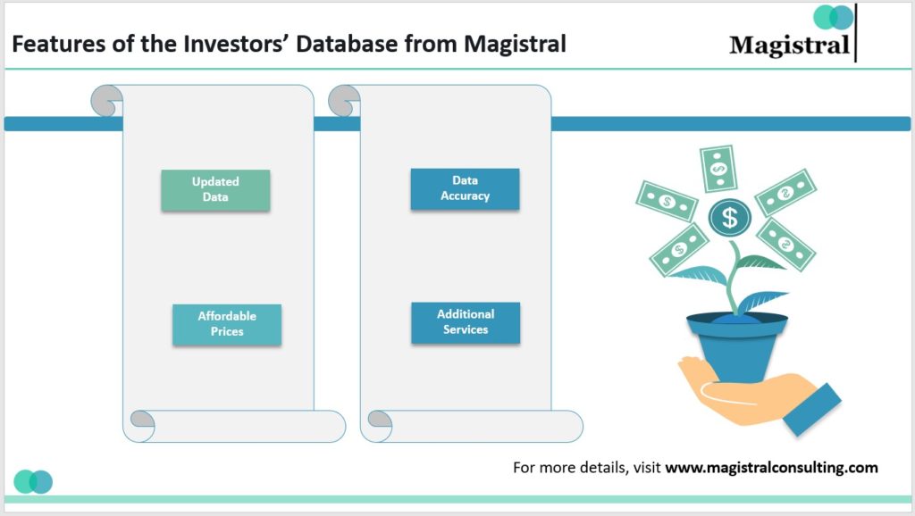Features of the Investors Database form Magistral